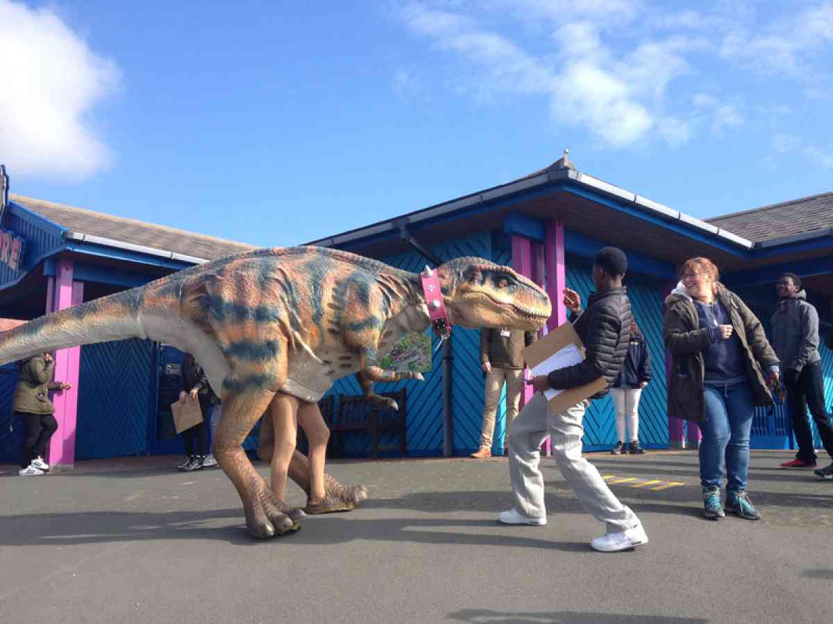 Blackgang Chine picture gallery - Dino surprise